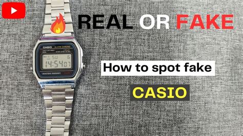 fake casio watches on ebay|How to Tell a Fake Casio Watch .